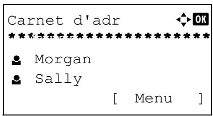 OLIVETTI D-COPIA 283MF - Recherche dans le carnet d'adresses - 4