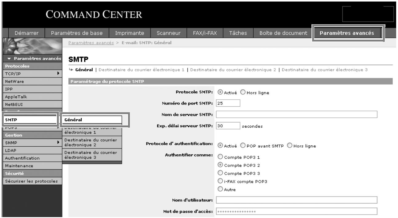 OLIVETTI D-COPIA 283MF - Envoi de courrier électronique - 1