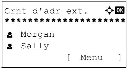 OLIVETTI D-COPIA 283MF - Recherche dans le carnet d'adresses externe - 4