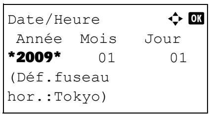 OLIVETTI D-COPIA 283MF - Date/heure - 5