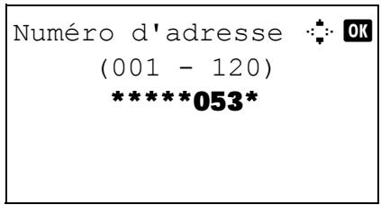 OLIVETTI D-COPIA 283MF - Saisir du numero d'adresse - 2