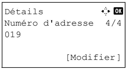 OLIVETTI D-COPIA 283MF - Saisir du numero d'adresse - 1