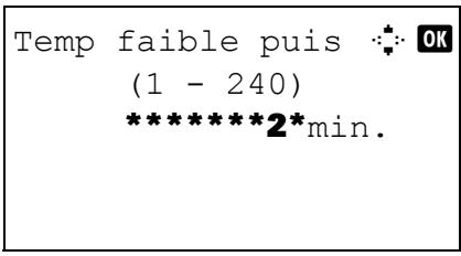 OLIVETTI D-COPIA 283MF - Temporisation faible consommation - 5