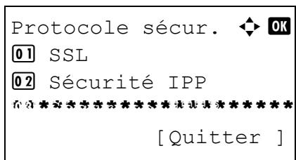 OLIVETTI D-COPIA 283MF - Sécurité HTTP - 5