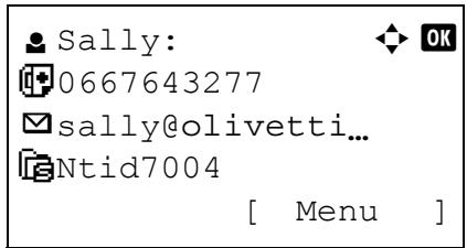 OLIVETTI D-COPIA 283MF - Saisie d'un membre du groupe - 5