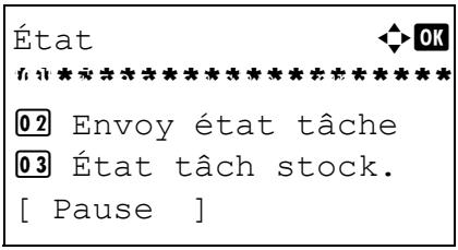 OLIVETTI D-COPIA 283MF - Affichage du journal des impressions - 1