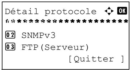OLIVETTI D-COPIA 283MF - Détail protocole - 6