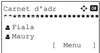 OLIVETTI D-COPIA 283MF - Modification d'une destination - 3
