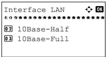 OLIVETTI D-COPIA 283MF - Configuration d'interface LAN - 5