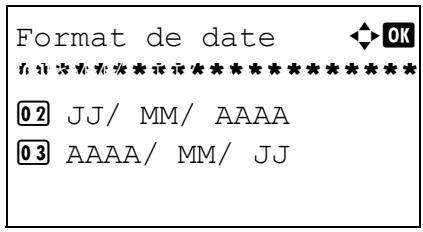 OLIVETTI D-COPIA 283MF - Configuration de la date et de l'heure - 13