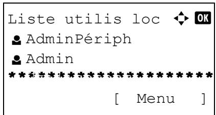 OLIVETTI D-COPIA 283MF - Ajout d'un utiliser - 8