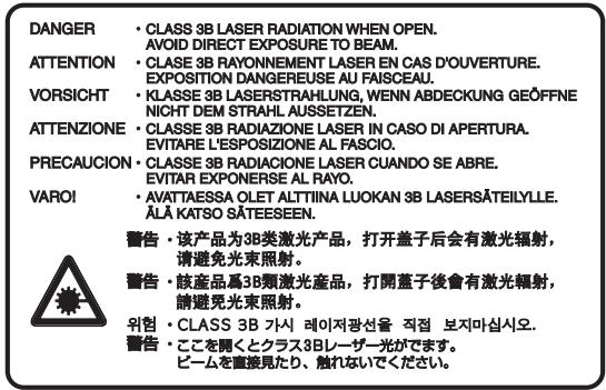 OLIVETTI D-COPIA 283MF - Sécurité laser - 1