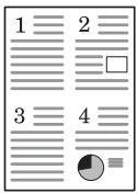 OLIVETTI D-COPIA 283MF PLUS - Types de limites de page - 2