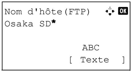 OLIVETTI D-COPIA 283MF PLUS - Adresse Dossier (FTP) - 3