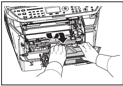 OLIVETTI D-COPIA 283MF PLUS - À l'intérieur de la machine - 2