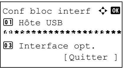 OLIVETTI D-COPIA 283MF PLUS - Péripétrique USB (paramètre de l'interface USB) - 4