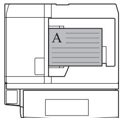 OLIVETTI D-COPIA 283MF PLUS - Orientation de l'original - 3