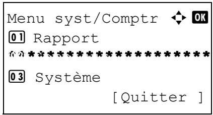 OLIVETTI D-COPIA 283MF PLUS - Consultation du compteur - 2