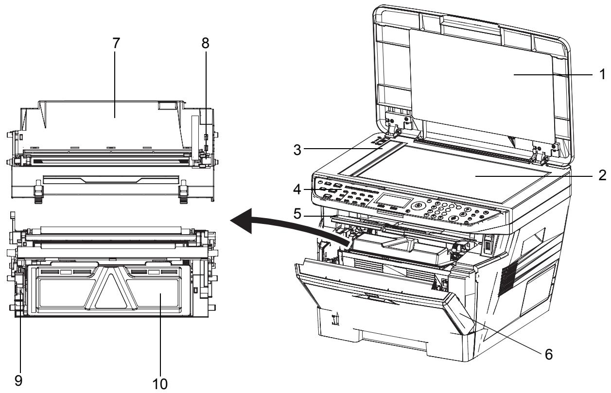 OLIVETTI D-COPIA 283MF PLUS - Machine - 1