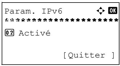 OLIVETTI D-COPIA 283MF PLUS - Configuration TCP/IP (IPv6) - 6