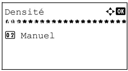 OLIVETTI D-COPIA 283MF PLUS - Réglage de la densité - 2