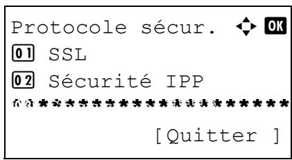OLIVETTI D-COPIA 283MF PLUS - Sécurité HTTP - 5