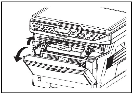 OLIVETTI D-COPIA 283MF PLUS - Remplacement de la cartouche de toner - 1