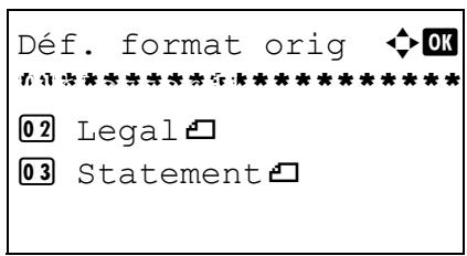OLIVETTI D-COPIA 283MF PLUS - Format d'original par défaut - 4