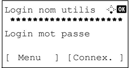 OLIVETTI D-COPIA 283MF PLUS - Configuration TCP/IP (IPv4) (par saisie d'adresses IP) - 2
