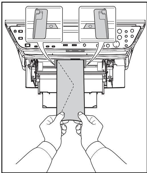 OLIVETTI D-COPIA 283MF PLUS - Chargement des enveloppes - 5