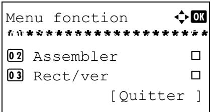 OLIVETTI D-COPIA 283MF PLUS - Exemple d'avis de fin du travail - 1