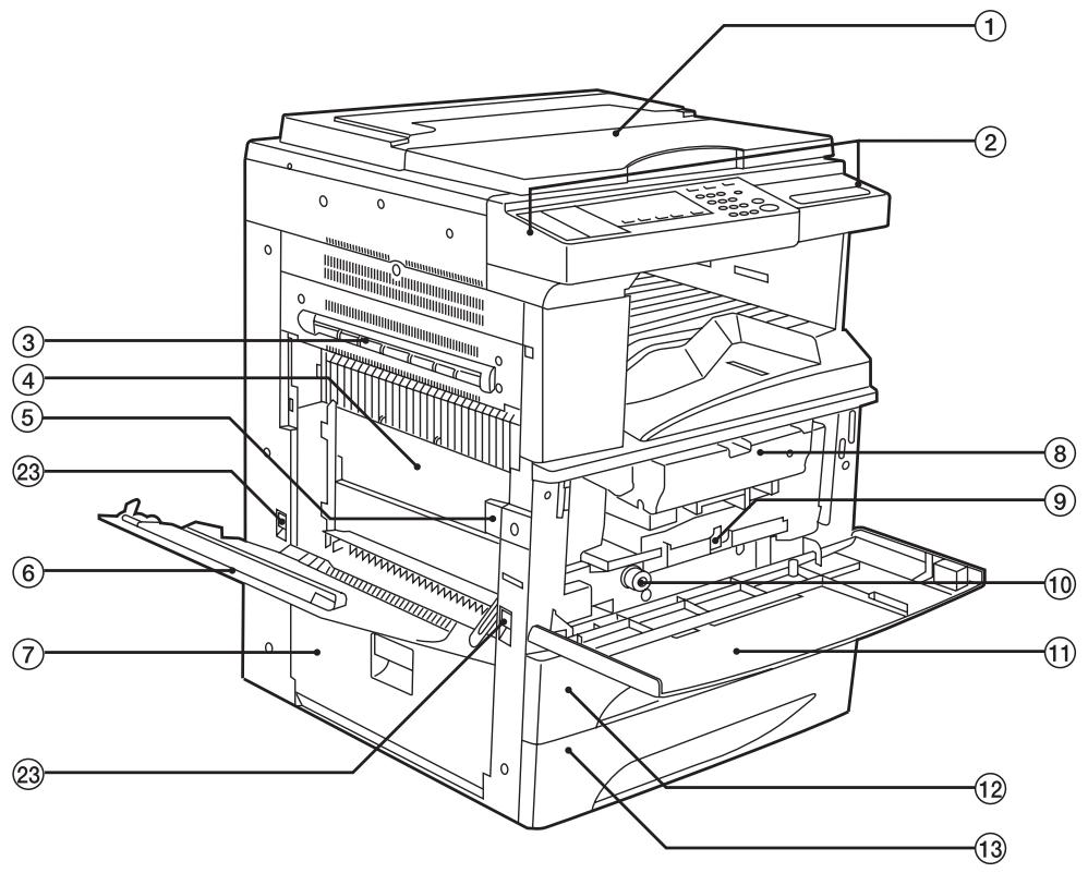 OLIVETTI D-COPIA 31 - Corps principal - 1