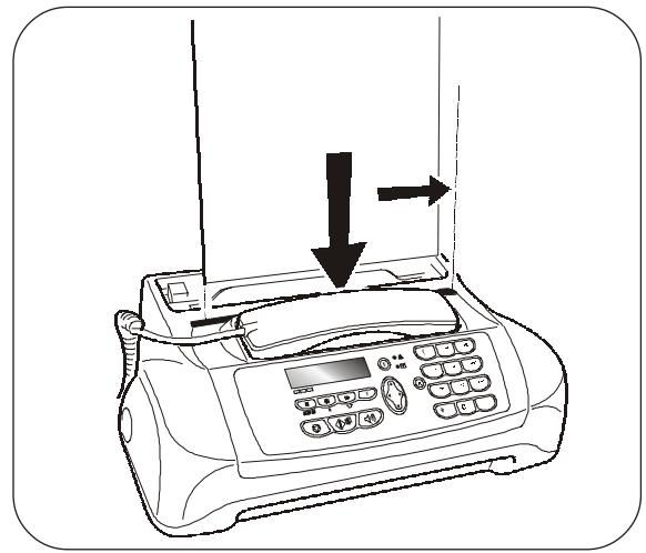 OLIVETTI FAX-LAB 95 - DANS LE DISPOSITIF D'INTRODUCTION MANUELLE AUXILIARE - 1