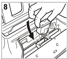 OLIVETTI FAX-LAB 95 - REEMPLACEMENT DE LA TETE D'IMPRESSION - 8