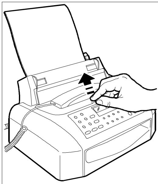 OLIVETTI OFX 580 - INTRODUCTION DE LA TETE D'IMPRESSION - 1