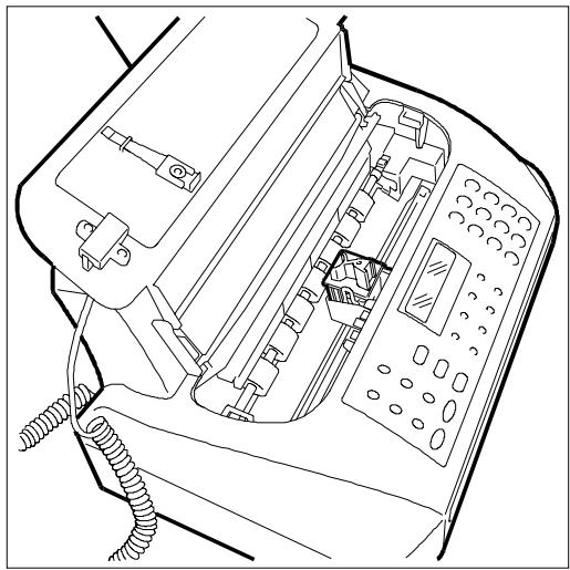 OLIVETTI OFX 580 - REEMPLACEMENT DE LA CARTOUCHE D'ENCRE - 1