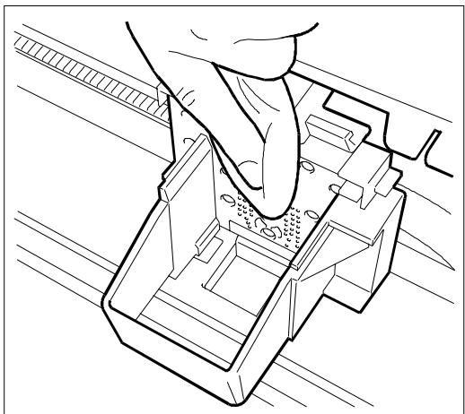 OLIVETTI OFX 580 - NETTOYAGE DES CONTACTS ELECTRIQUES DE LA TETE D'IMPRESSION - 5