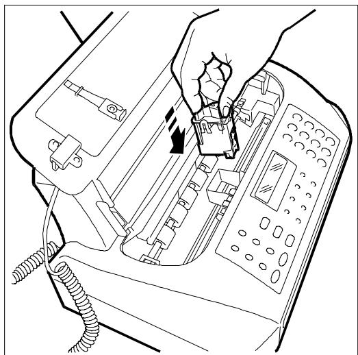OLIVETTI OFX 580 - REEMPLACEMENT DE LA TETE D'IMPRESSION - 6