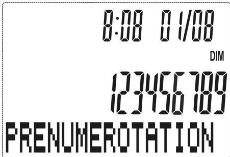 OLIVETTI VIP 512 - Pré-numérotation - 1