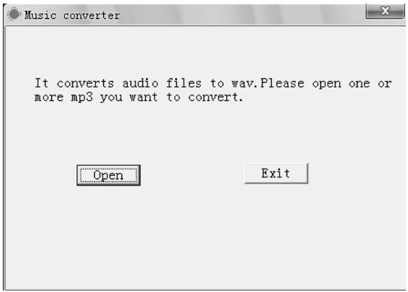 OLIVETTI VIP 512 - Convertir les fichiers MP3 au format wav - 1