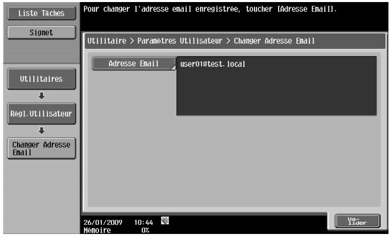 OLIVETTI D-COLOR MF220 - [Modifier le mot de passer] - 2