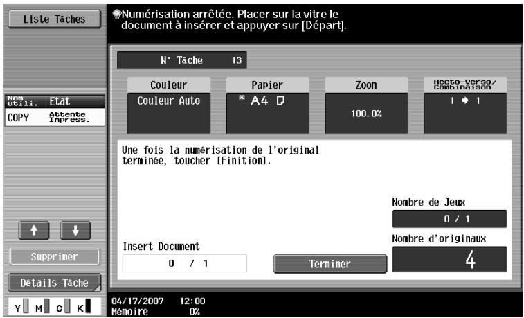 OLIVETTI D-COLOR MF220 - Appuyez sur la touche Départ. - 1