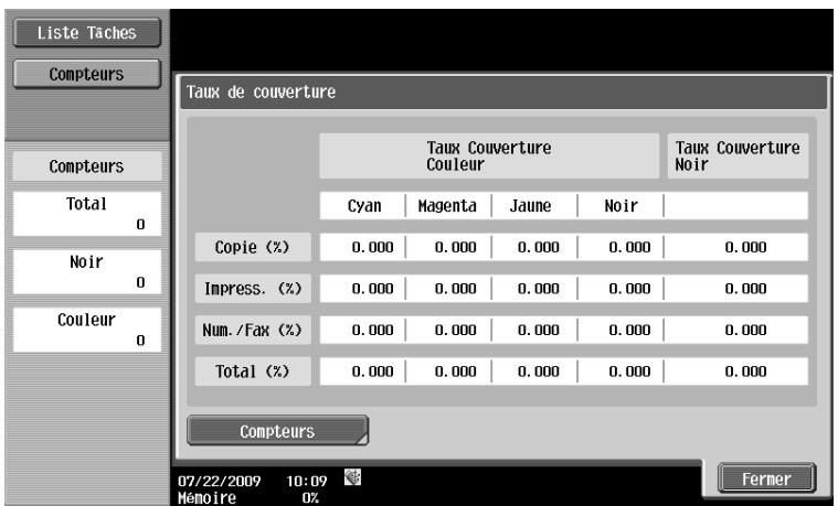 OLIVETTI D-COLOR MF220 - Consulter les compteurs - 2