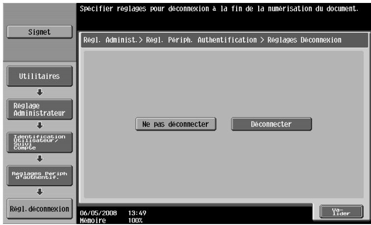 OLIVETTI D-COLOR MF220 - Configurez [Signal sonore] et [Réglages Opérations]. - 2