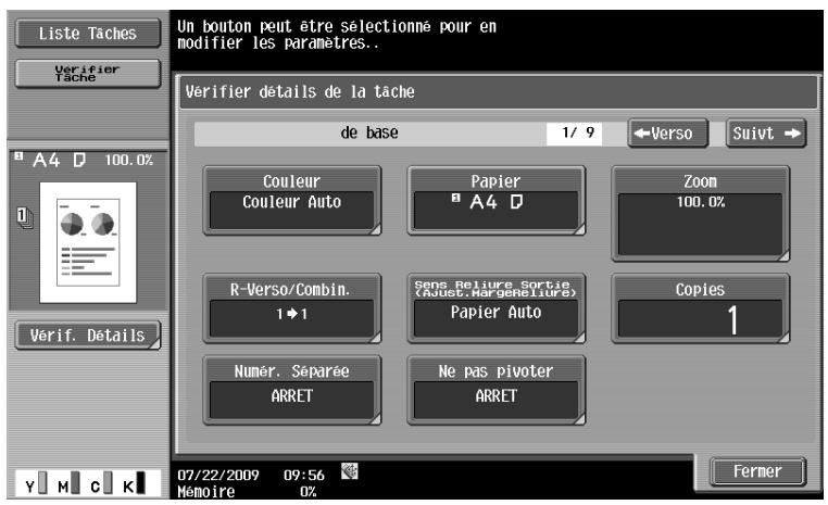 OLIVETTI D-COLOR MF220 - [Vérifier Tâche] - 1