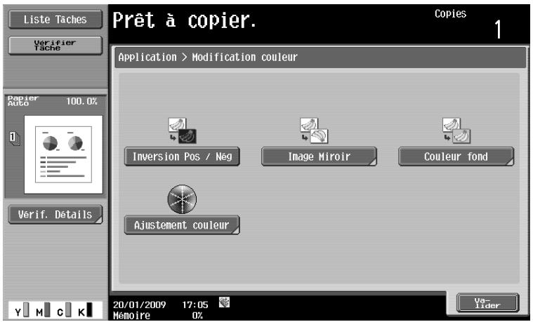 OLIVETTI D-COLOR MF220 - [Inversion Pos/Nég] - 2