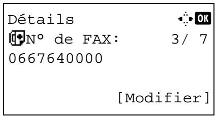 OLIVETTI D-COLOR MF2603 - Enregistrement de contact individuel (fax) - 8