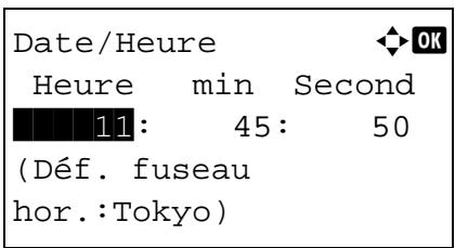 OLIVETTI D-COLOR MF2603 - Saisie de la date et de l'heure - 6