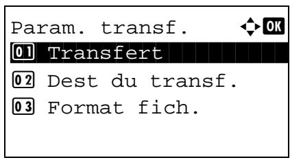 OLIVETTI D-COLOR MF2603 - Réglage du transfert - 2
