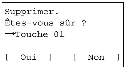 OLIVETTI D-COLOR MF2603 - Confirmation et suppression des clés de cryptage enregistrées - 4